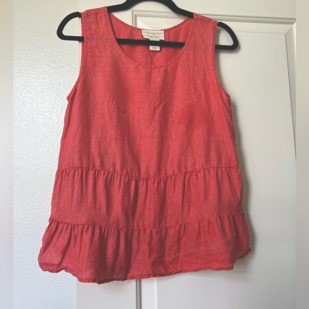 Cynthia Rowley Linen Tank